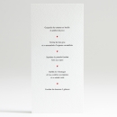 Menu mariage Un mariage à Versailles