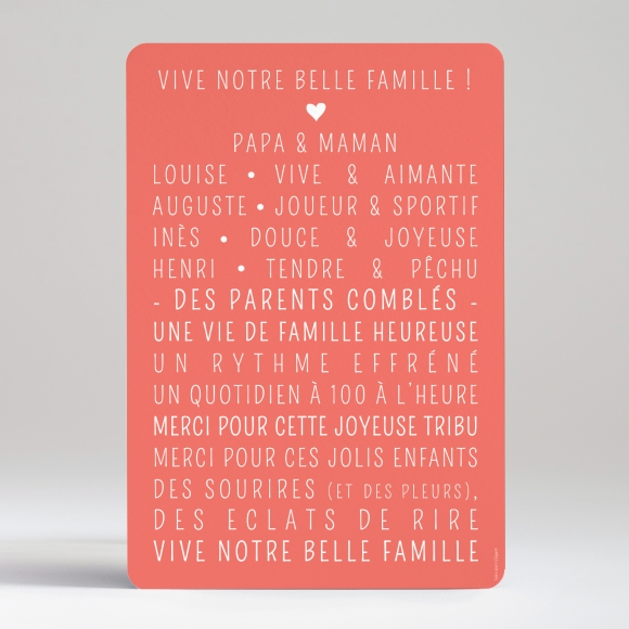 Affiche Votre belle famille