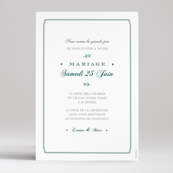 Faire-part de mariage Typographies