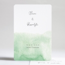 Faire-part de mariage Watercolor