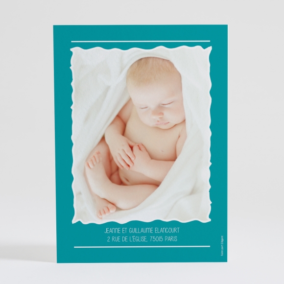 Faire-part de naissance Symboles de joie Fille