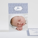 Faire-part de naissance Feuillage chic