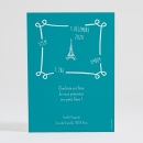 Faire-part de naissance Paris chic