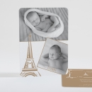 Faire-part de naissance Paris chic