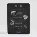 Faire-part de naissance Chalkboard