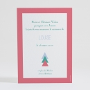 Faire-part de naissance Motif graphique simple