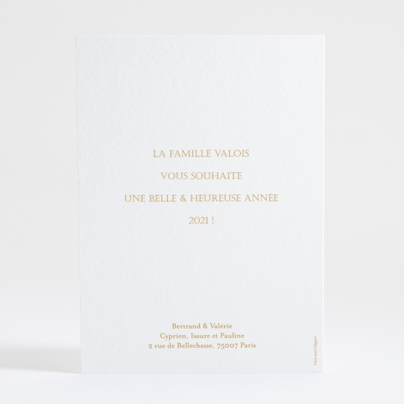Carte de voeux Souvenirs à pois