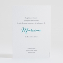Faire-part de naissance Hand flower