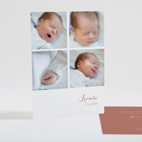 Faire-part de naissance Just you