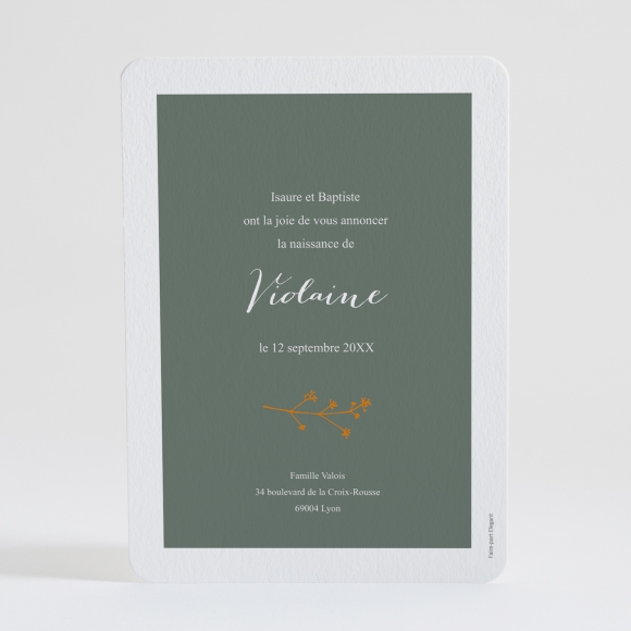Faire-part de naissance Multitude