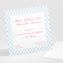 Carton d'invitation mariage Destin croisé