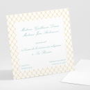 Carton d'invitation mariage Destin croisé