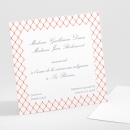 Carton d'invitation mariage Destin croisé