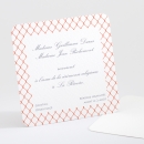 Carton d'invitation mariage Destin croisé