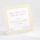 Carton d'invitation mariage Belle promesse