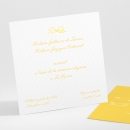 Carton d'invitation mariage Elégant médaillon drapé