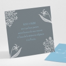 Carton d'invitation mariage Feuillage chic