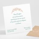 Carton d'invitation mariage Jolie grappe