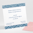 Carton d'invitation mariage Pattern montagneux