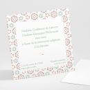 Carton d'invitation mariage Petit liberty étoiles