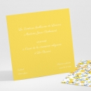 Carton d'invitation mariage Liberty groseilles