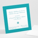 Carton d'invitation mariage Petite dentelle