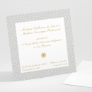 Carton d'invitation mariage Petite dentelle