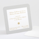 Carton d'invitation mariage Petite dentelle