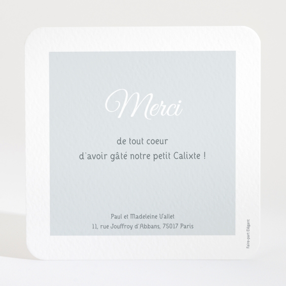 Carton d'invitation mariage Traditionnel triptyque