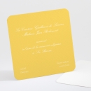 Carton d'invitation mariage Traditionnel triptyque