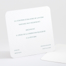 Carton d'invitation mariage Tradi triptyque couleur