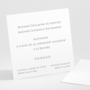 Carton d'invitation mariage Triangles chics