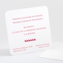 Carton d'invitation mariage Triangles chics