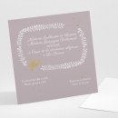 Carton d'invitation mariage Arlette & Albin