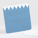 Carton d'invitation mariage Rétro