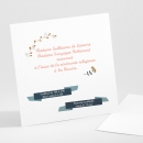 Carton d'invitation mariage Gazouillis