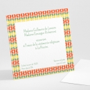 Carton d'invitation mariage Géométrique