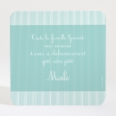 Remerciements naissance Fine cordelette