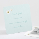 Remerciements naissance Jolies marguerites