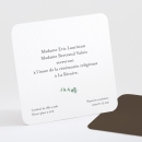 Carton d'invitation mariage Eucalyptus