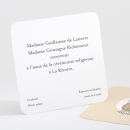 Carton d'invitation mariage Ananas