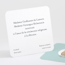 Carton d'invitation mariage Ananas