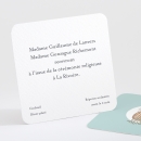 Carton d'invitation mariage Ananas