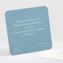 Carton d'invitation mariage Lauriers