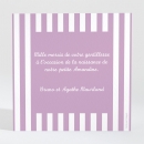 Remerciements naissance Cadres en folie