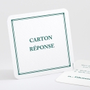 Carton réponse mariage Contemporain