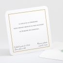 Carton d'invitation mariage Jardin tropical