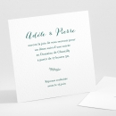 Carton d'invitation mariage Jolie fleur