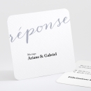 Carton réponse mariage Letter