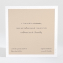 Carton d'invitation mariage Bel amour